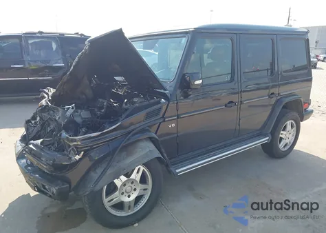 2003 Mercedes-Benz G 500 from USA, damaged, VIN WDCYR49E93X141945